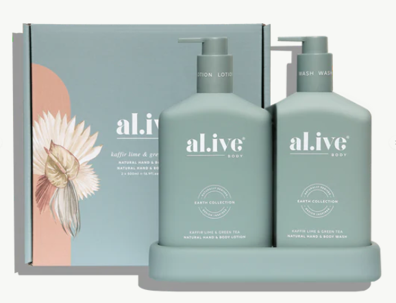 ALIVE BODY | Kaffir Lime & Green Tea Duo