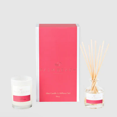 PALM BEACH | Posy Mini Candle & Diffuser Set