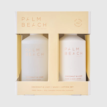 PALM BEACH | Coconut & Lime Wash & Lotion Set