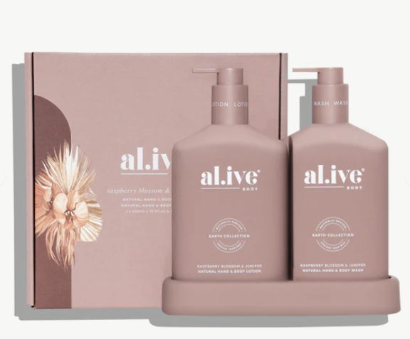 ALIVE BODY - Rasberry Blossom & Juniper 1L Wash Refill