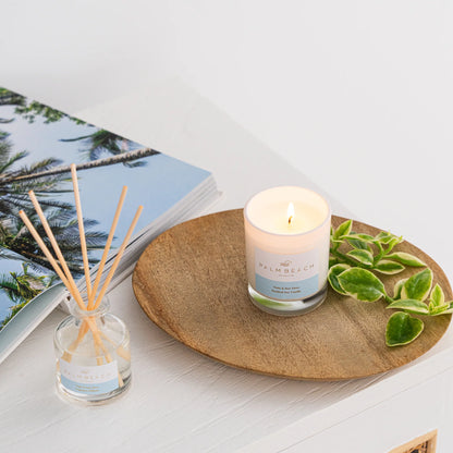 PALM BEACH | Yuzu & Seamoss Mini Candle & Diffuser Set