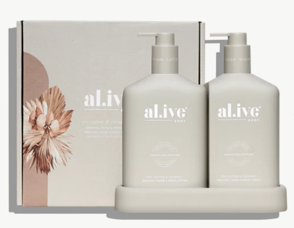 ALIVE BODY - Sea Cotton & Coconut 1L Wash Refill